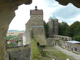 Burg Stolpen - Innenhof Burg Stolpen - Innenhof