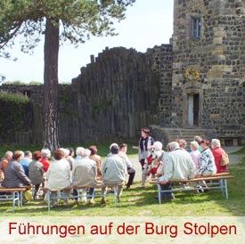 Führungen auf der Burg Stolpen
